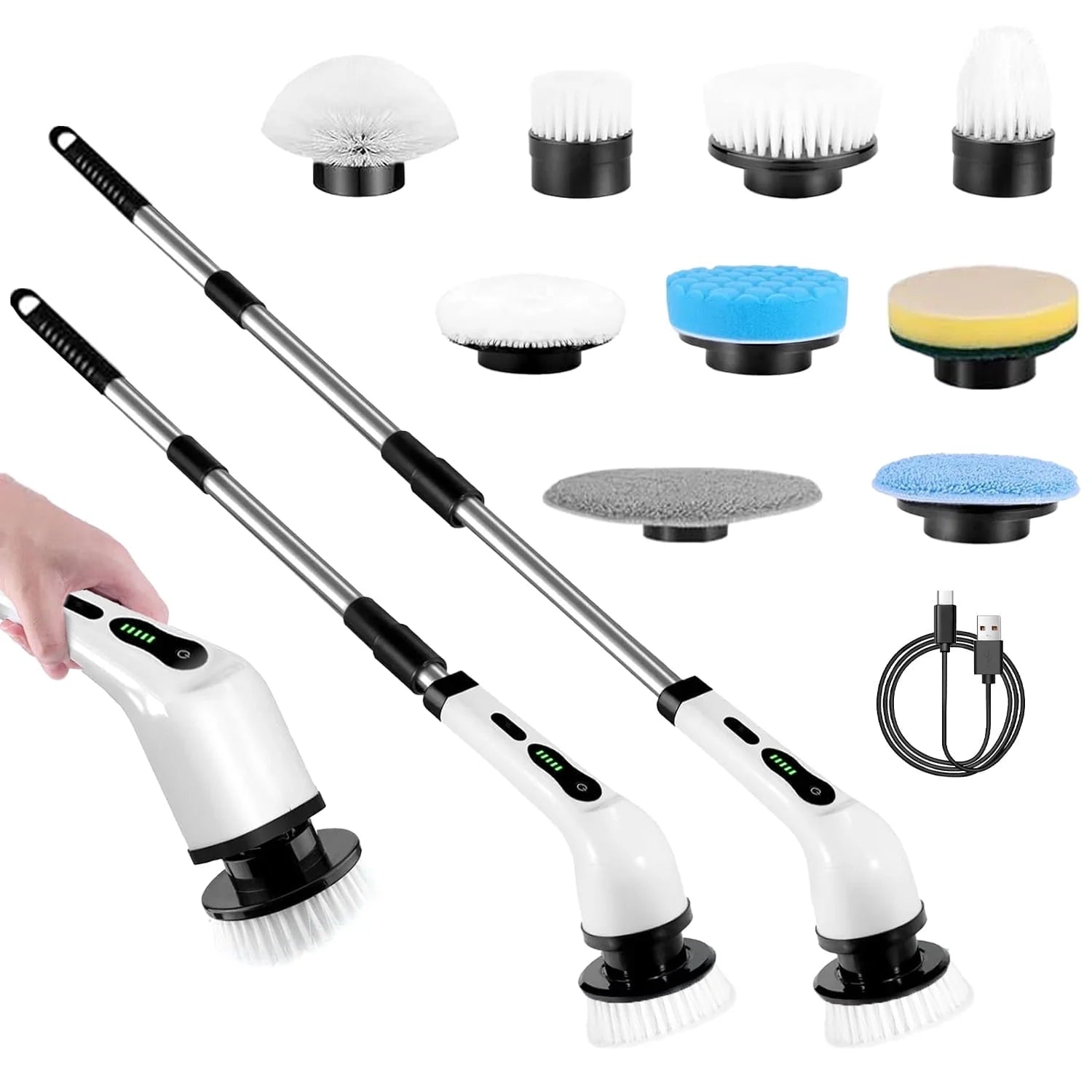 Electric spin scrubber 2.0