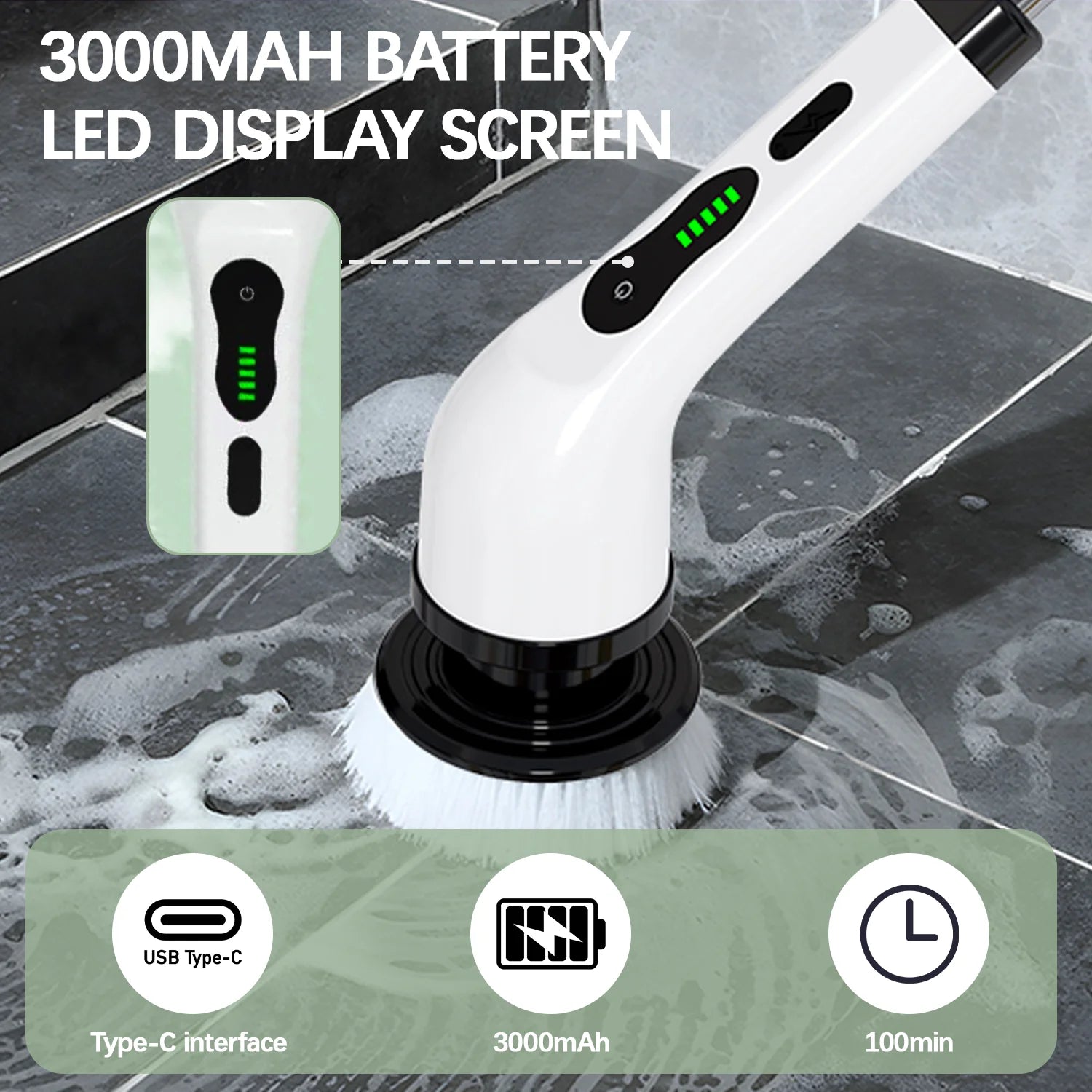 Electric spin scrubber 2.0